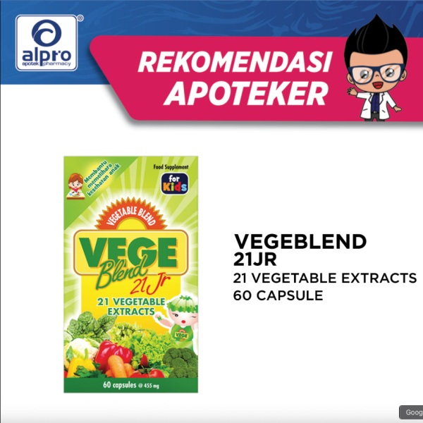 Vegeblend 21Jr Veg.Extr.60Capsul